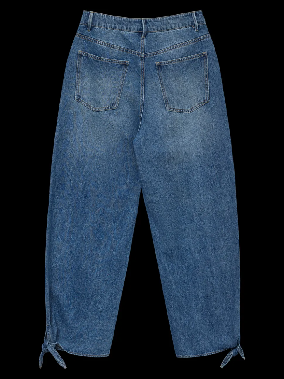 VMKATHY High rise Brede pasvorm - bijgesneden Jeans