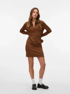 VMKRETA High waist Korte rok