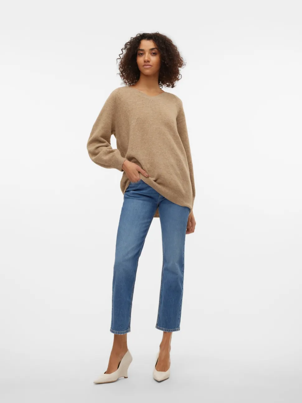 VMLEAF Gebreide pullover