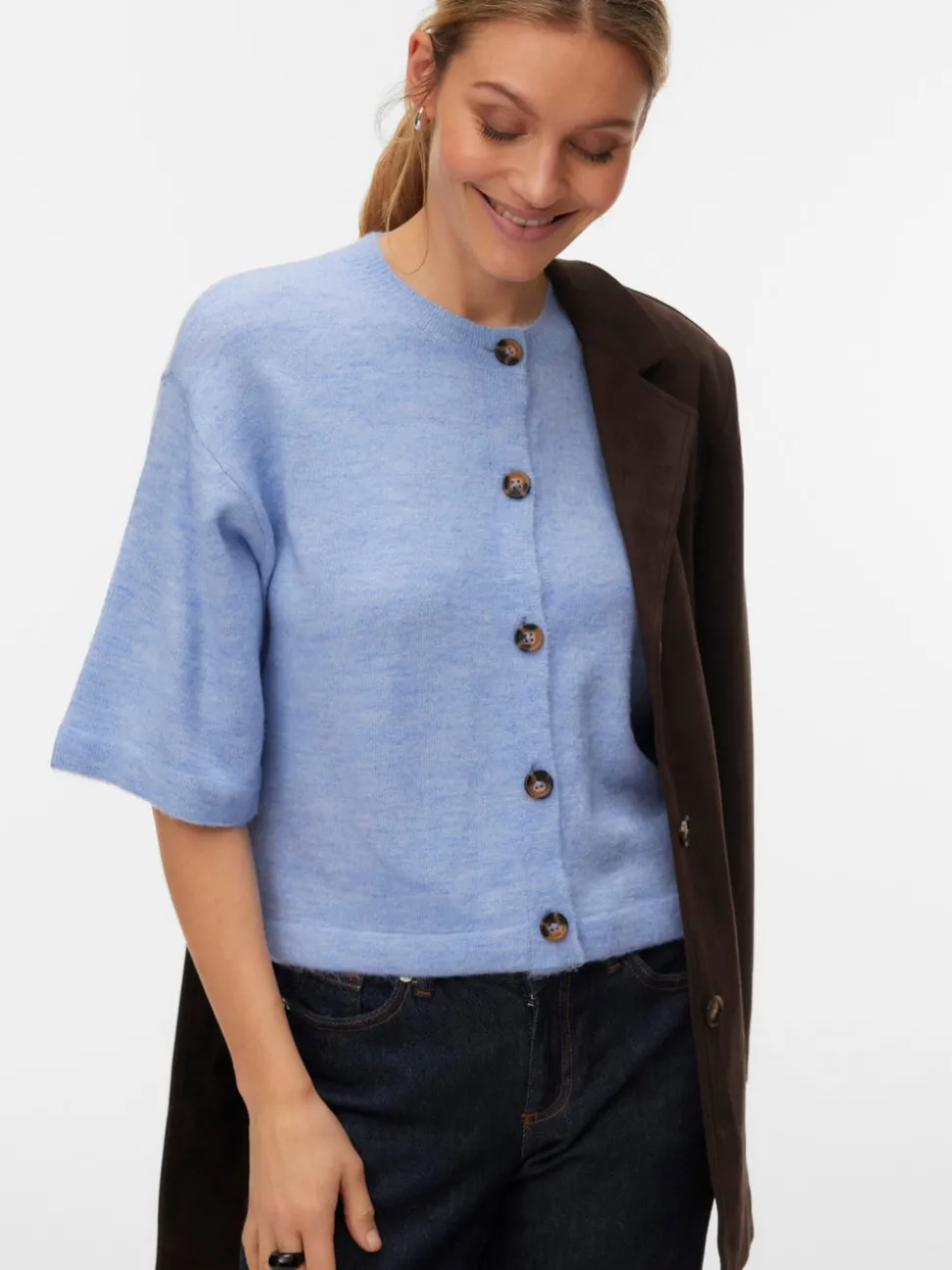 VMLEFILE Gebreid vest