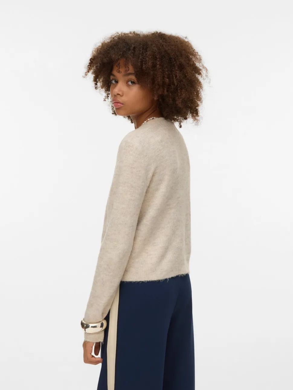 VMLEFILE Gebreid vest