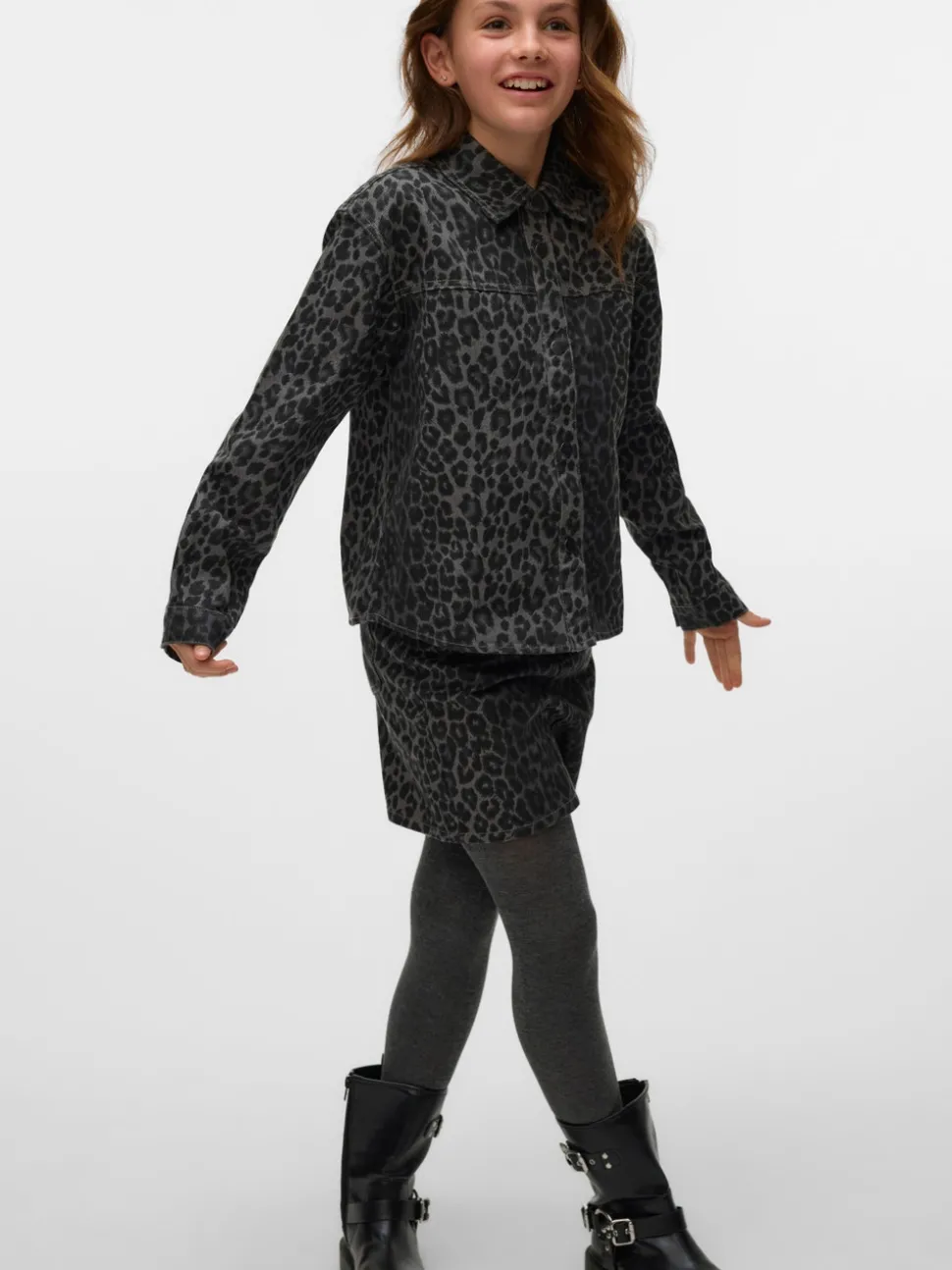 VMLENORA Denim overhemd