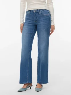 VMLEXI-STRETCH Mid rise Wide leg fit Jeans