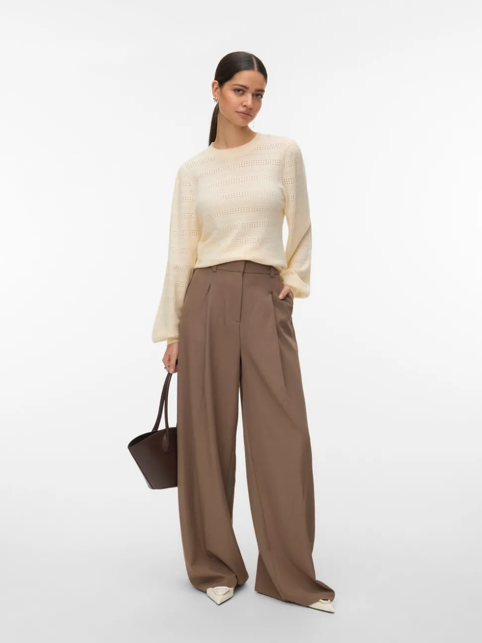 VMLIMONE Gebreide pullover