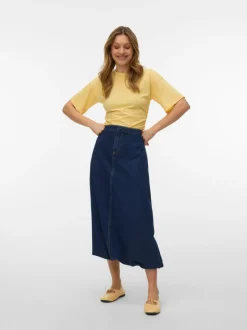 VMLINDA Mid rise Lange rok