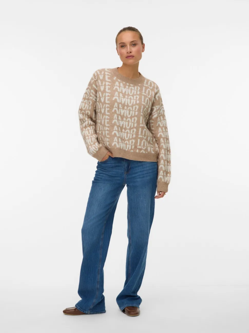 VMLOVE Gebreide pullover