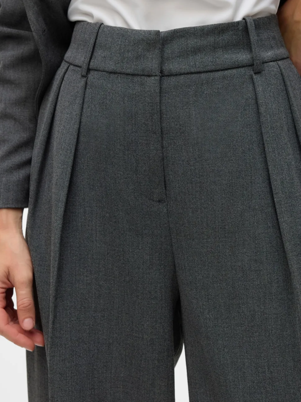 VMLOVELY Mid waist Broek