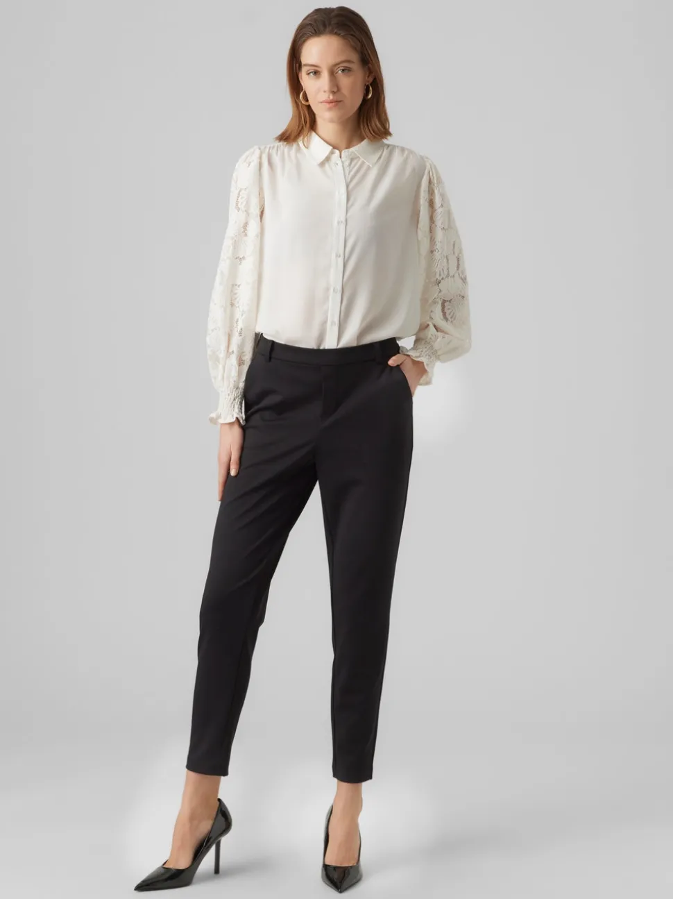 VMLUCCA Mid waist Broek