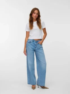VMLULLU Low rise Wide leg fit Jeans