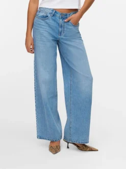 VMLULLU Low rise Wide leg fit Jeans