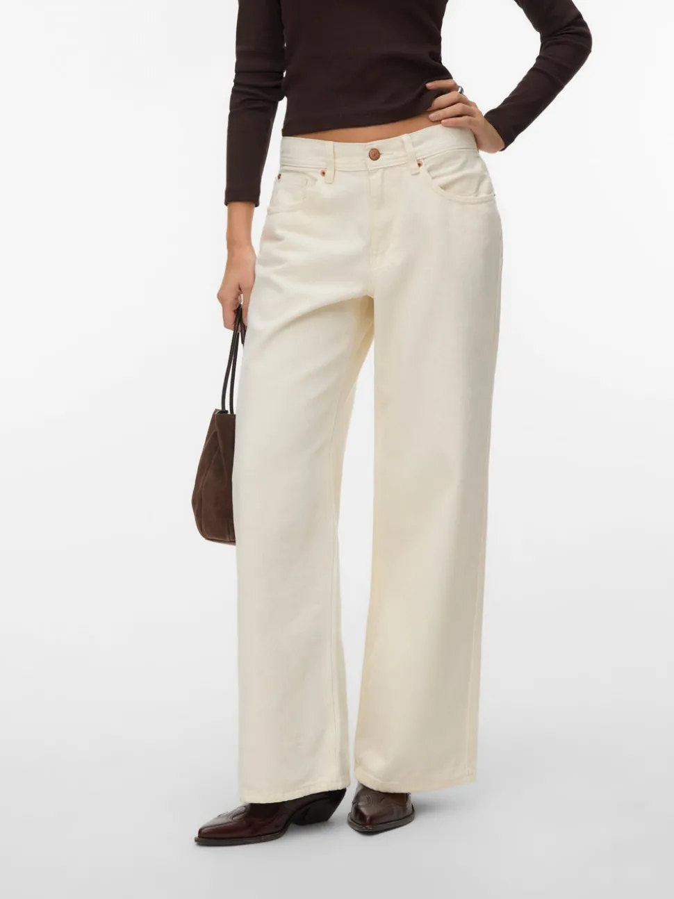 VMLULLU Low rise Wide leg fit Jeans