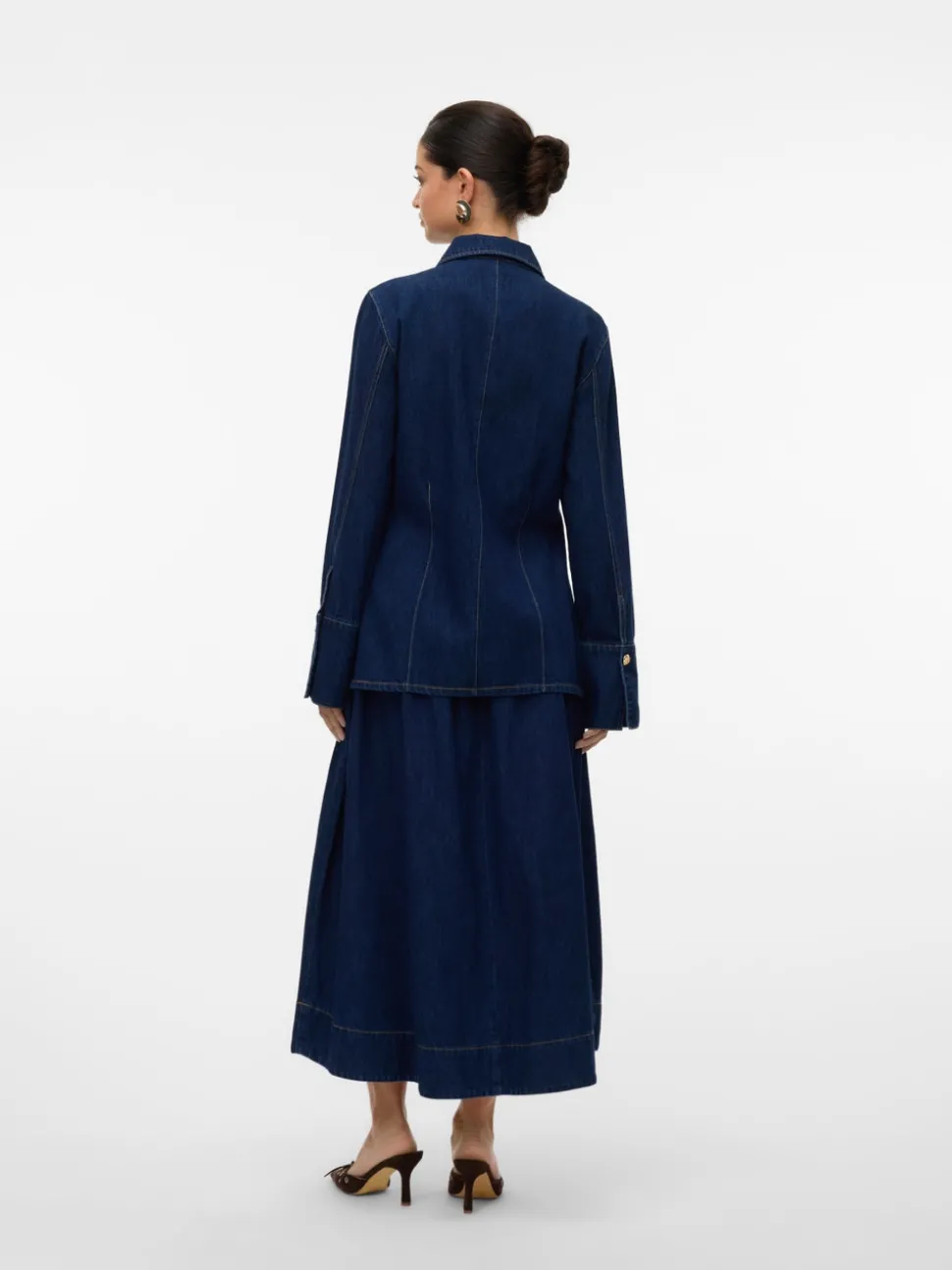 VMMAIKEN High waist Midi-rok