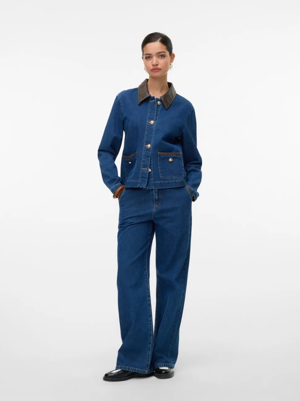VMMARGOT High rise Wide leg fit Jeans