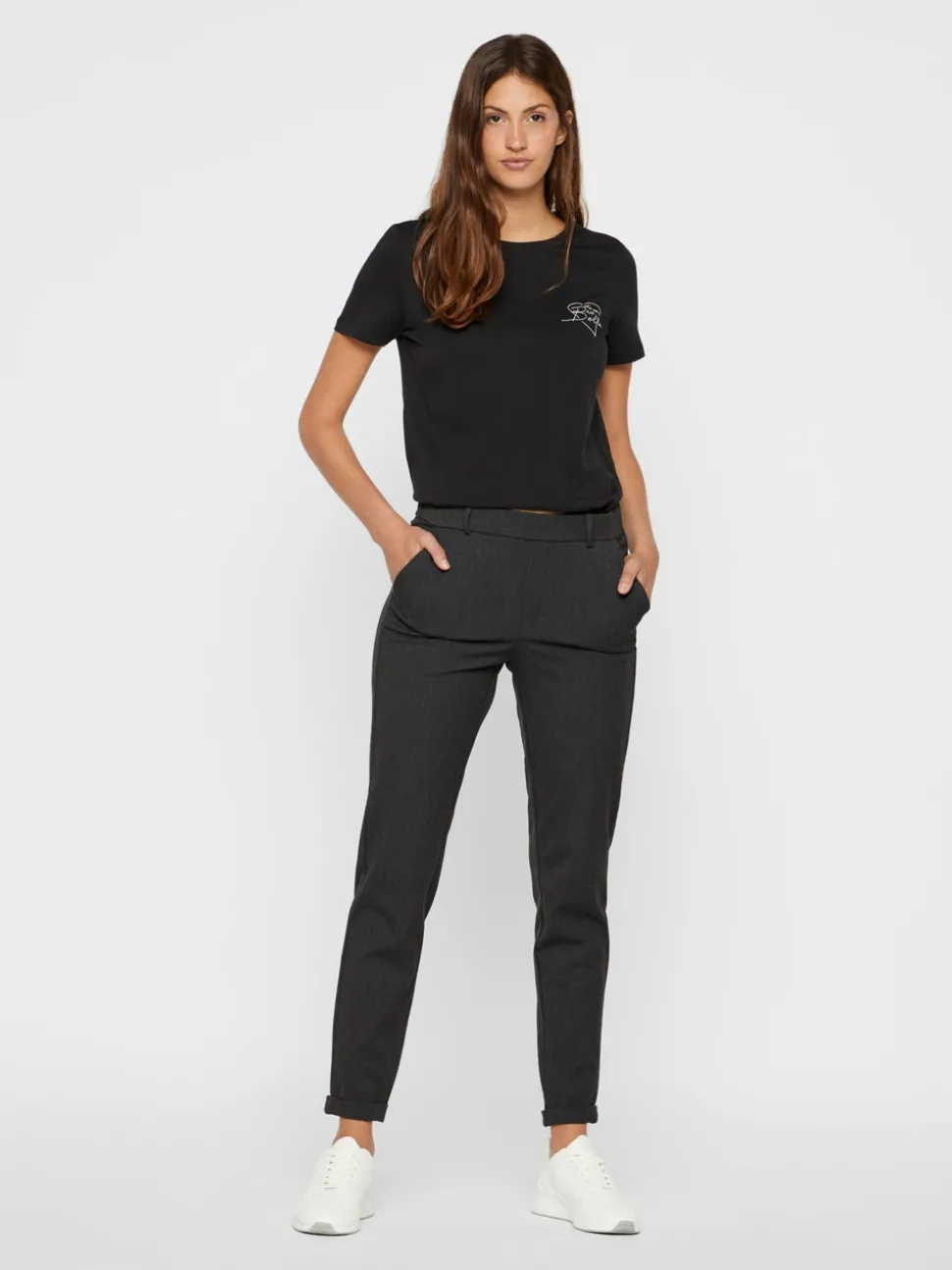 VMMAYA Mid waist Broek