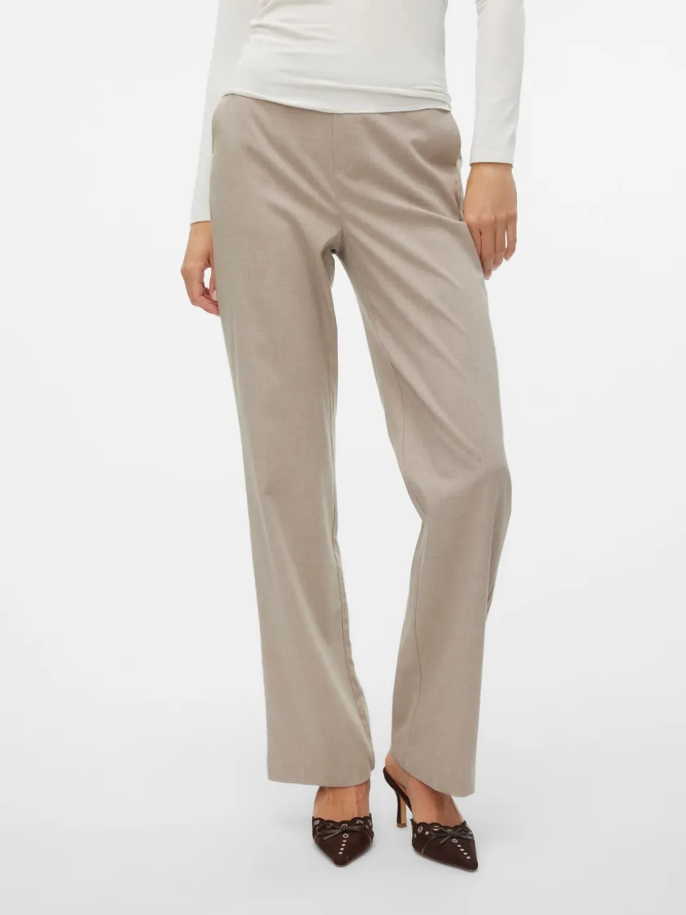 VMMAYA Mid waist Broek
