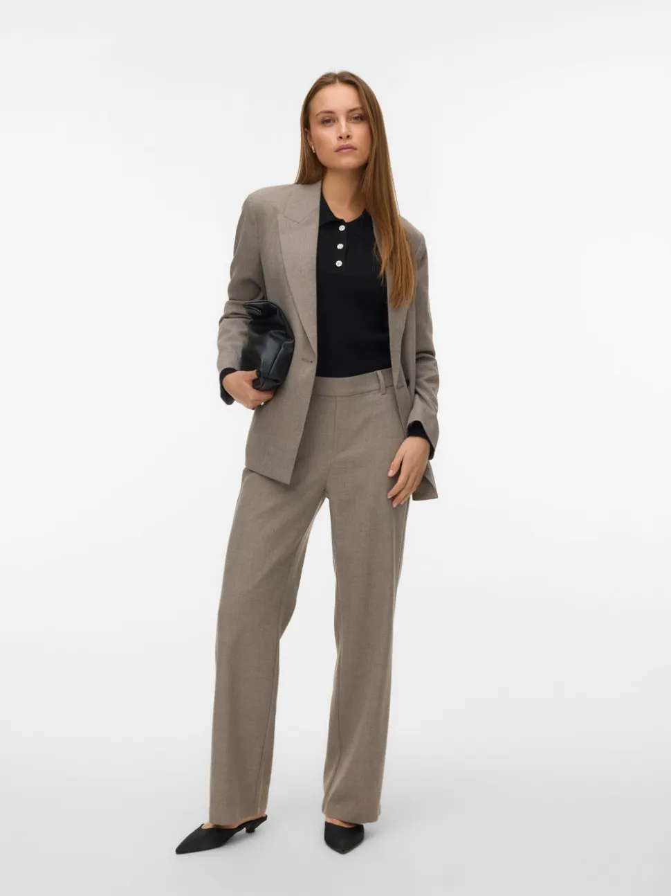VMMAYA Mid waist Broek