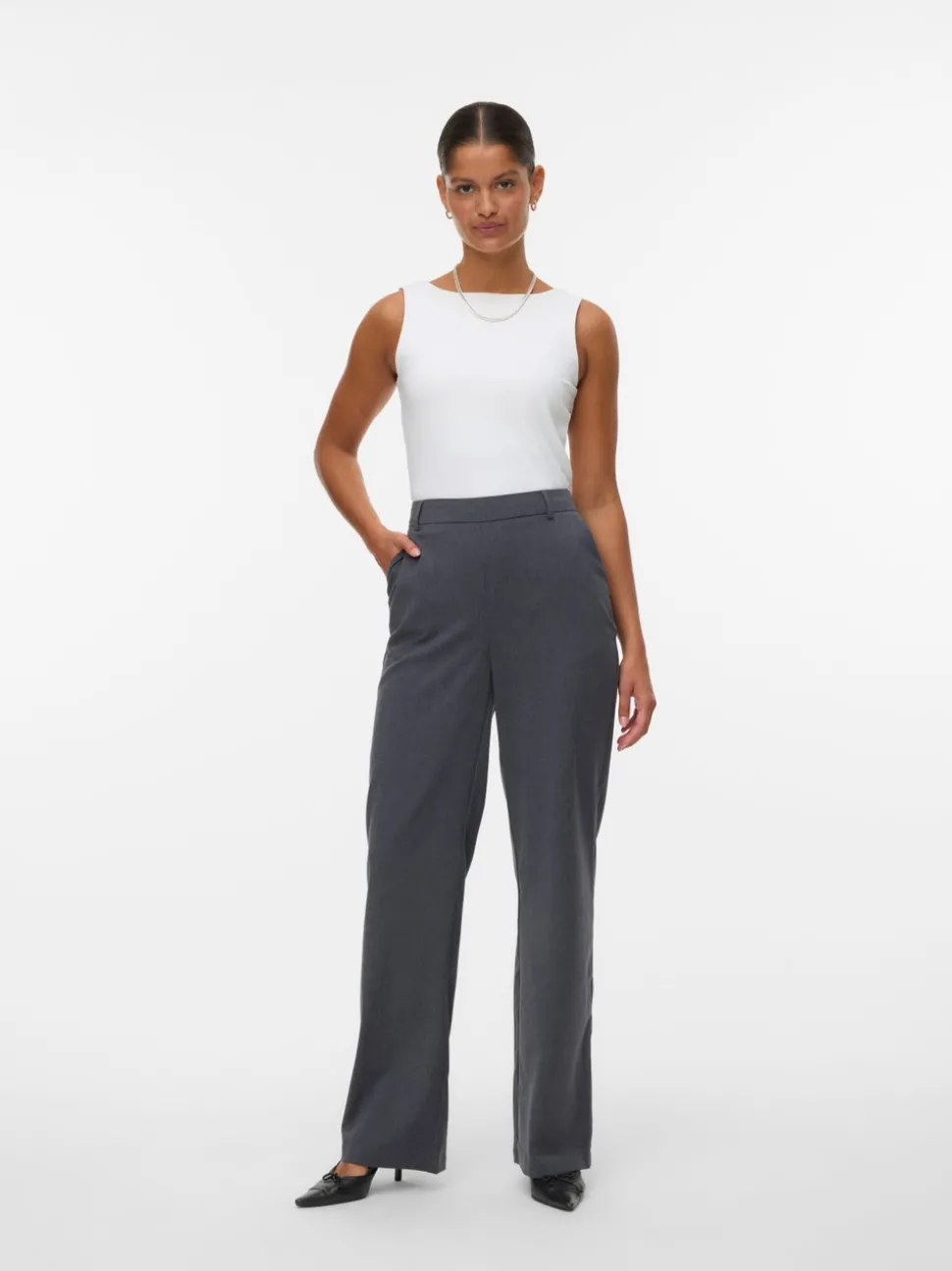 VMMAYA Mid waist Broek