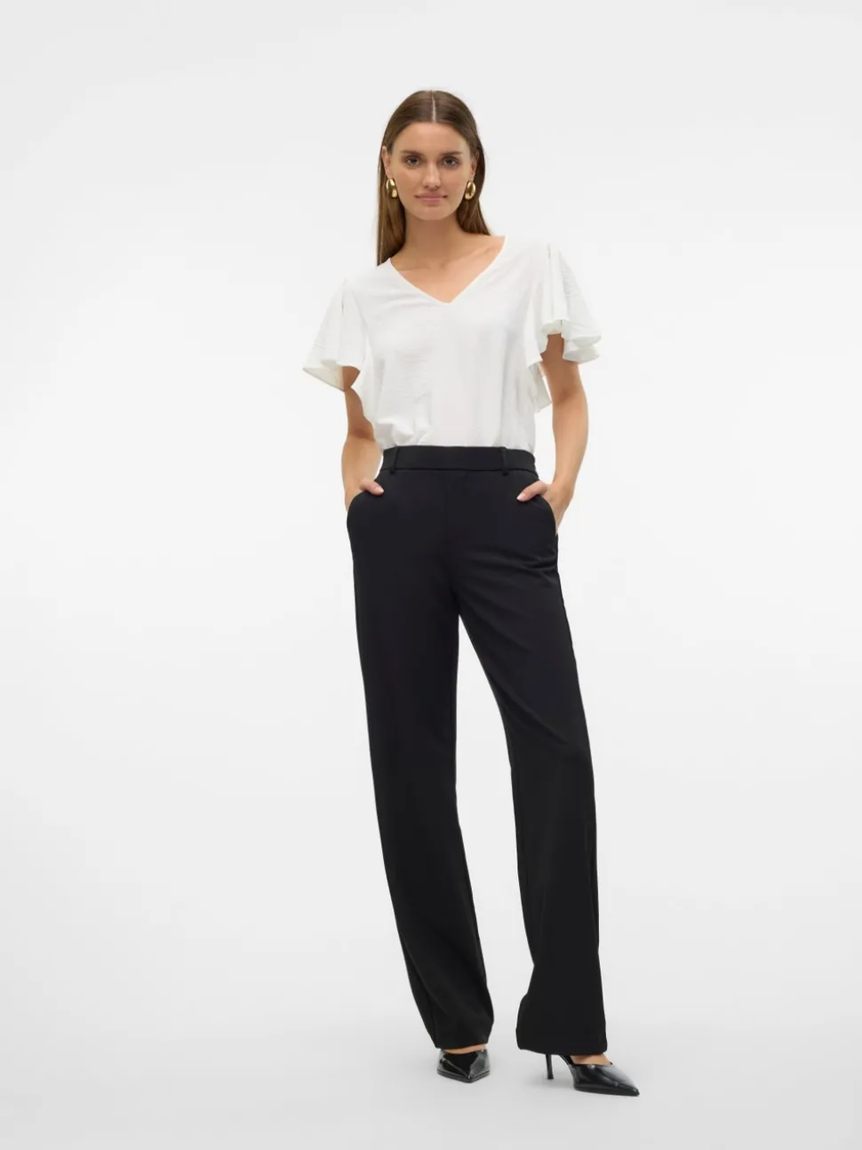 VMMAYA Mid waist Broek
