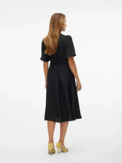 VMMELANEY Midi-jurk