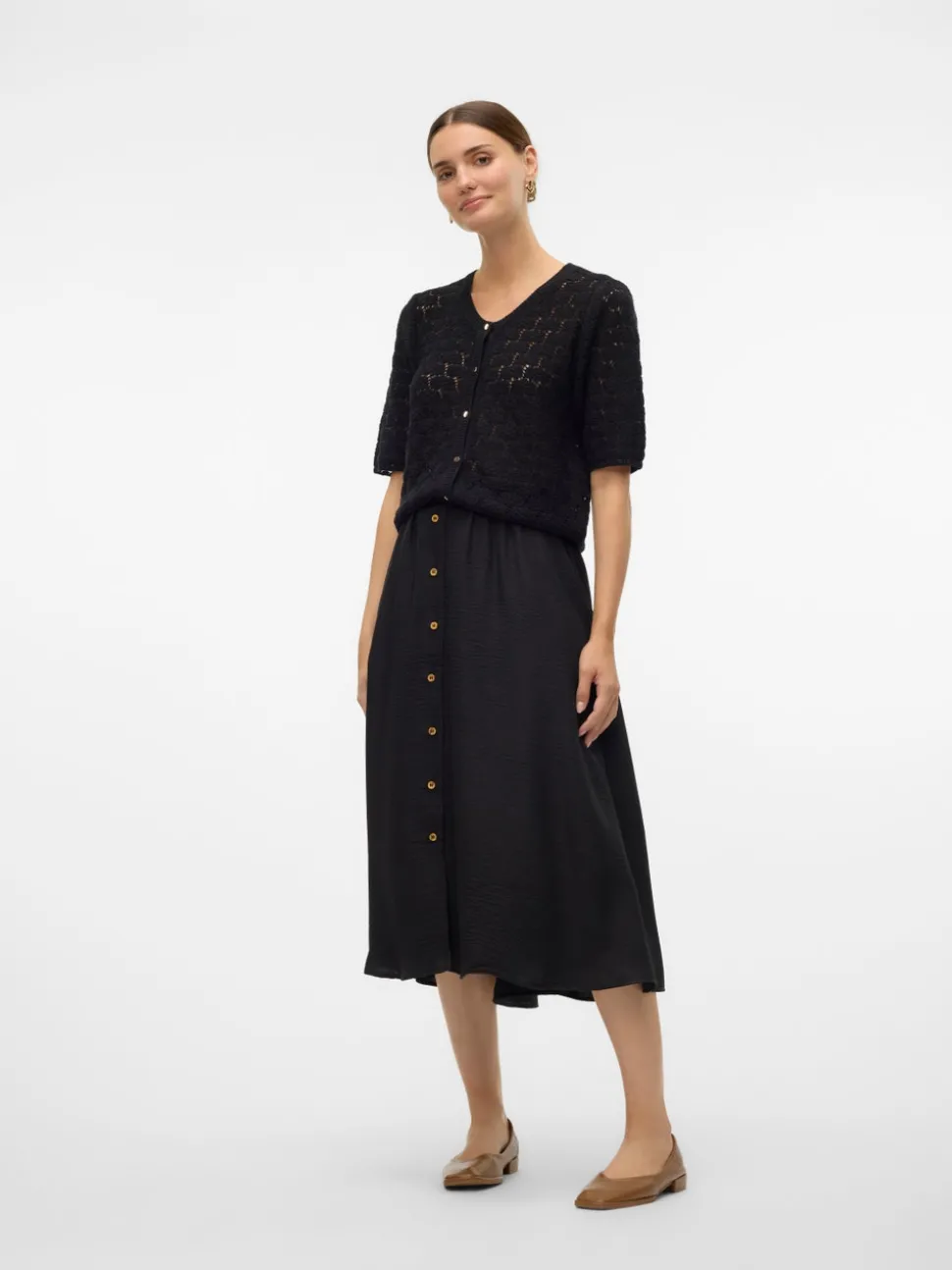 VMMELANEY High waist Lange rok