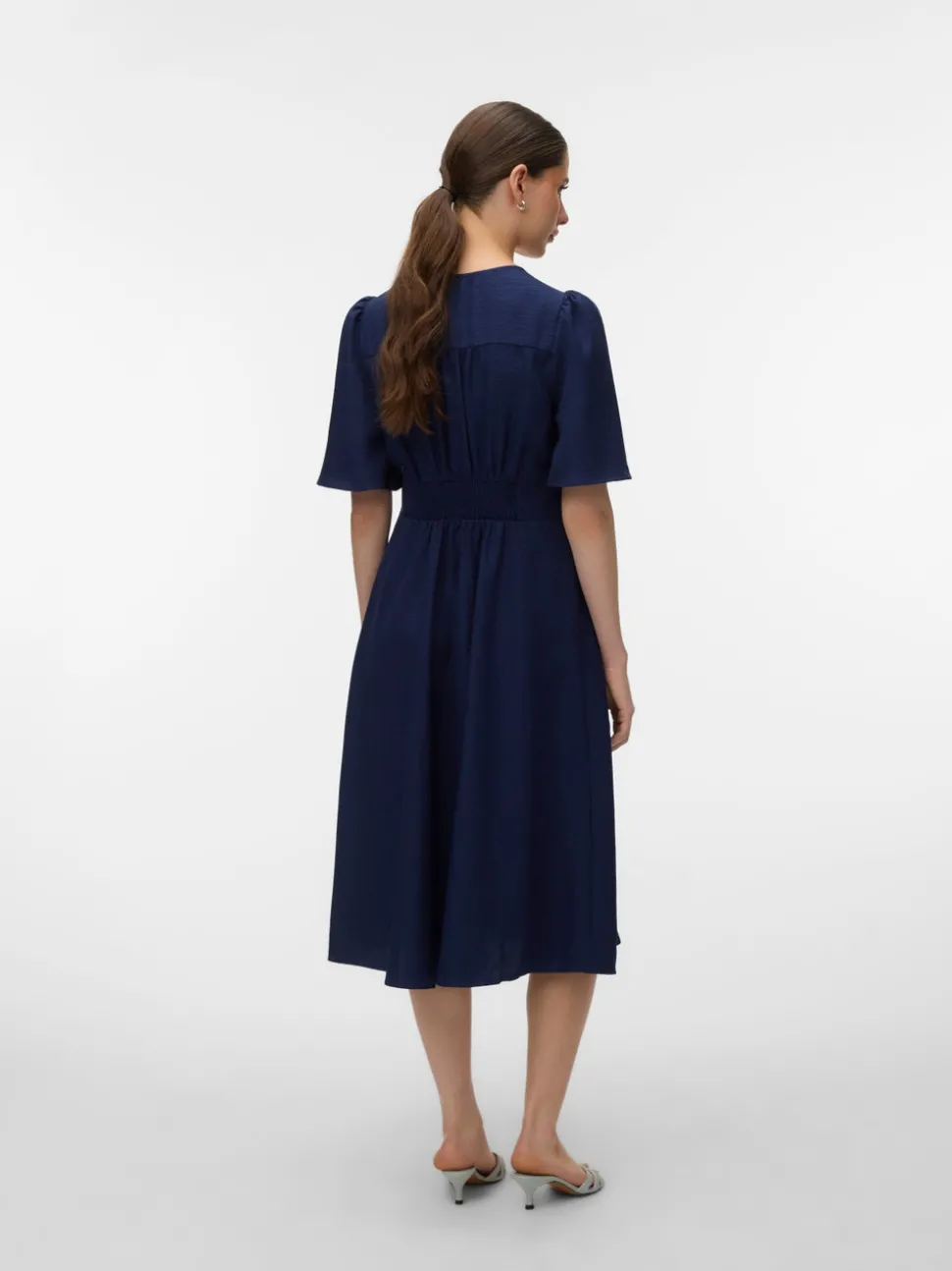 VMMELANEY Midi-jurk