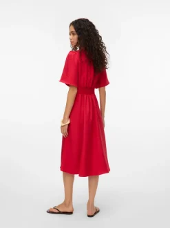 VMMELANEY Midi-jurk