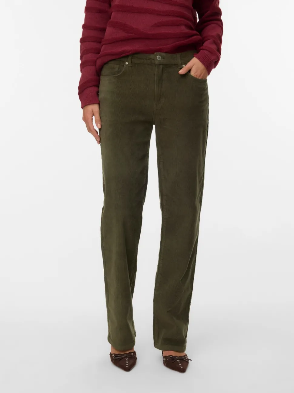 VMMELISA Mid rise Broek