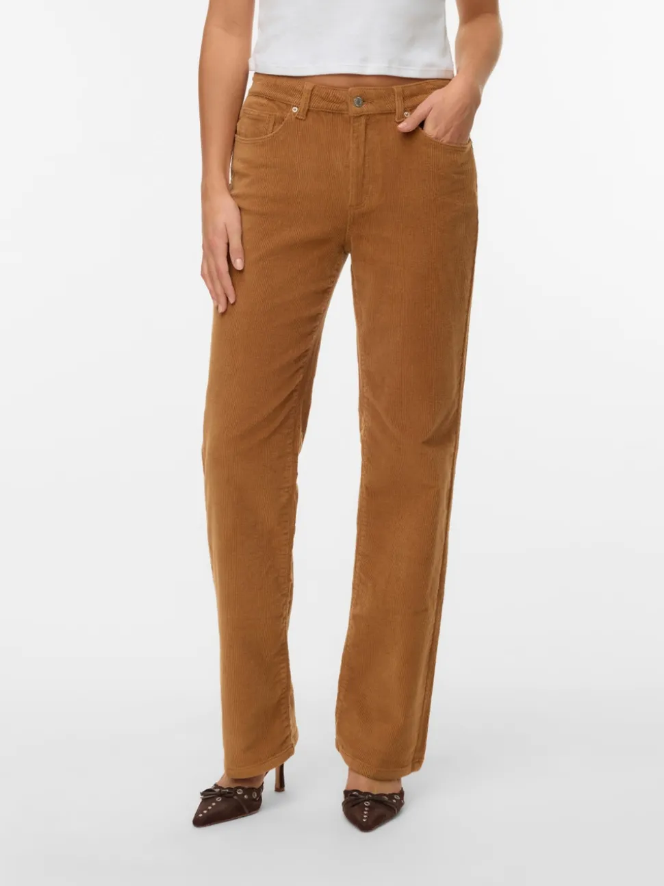 VMMELISA Mid rise Broek