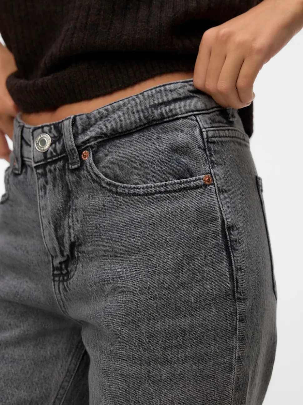 VMMELISA Mid rise Wide leg fit Jeans