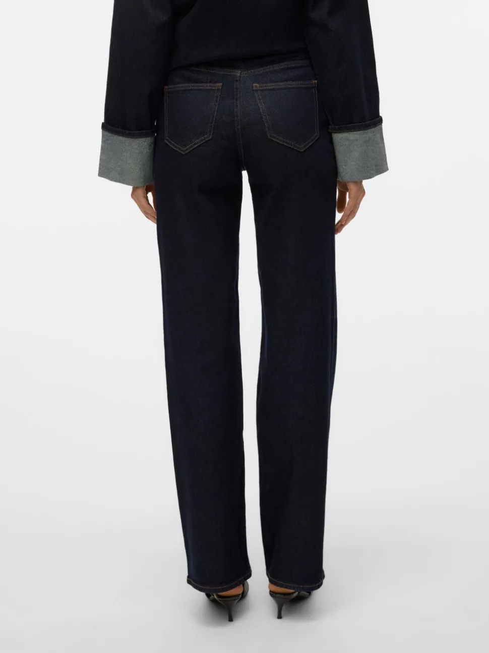 VMMELISA Mid rise Wide leg fit Jeans