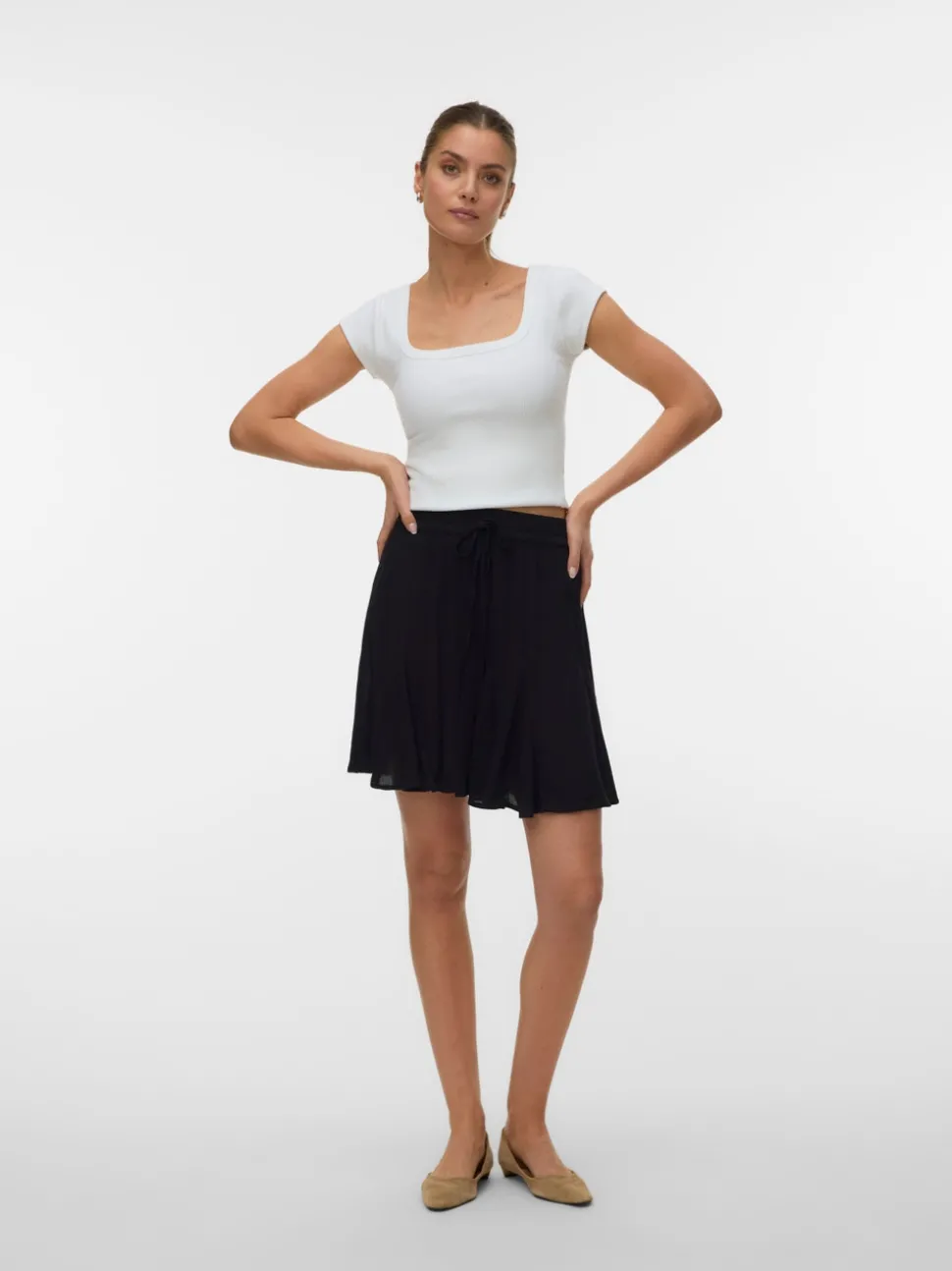 VMMENNY High waist Korte rok