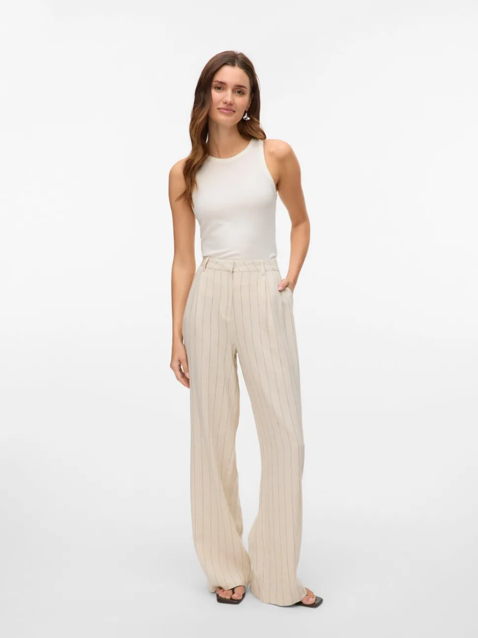VMMINDY Mid waist Broek