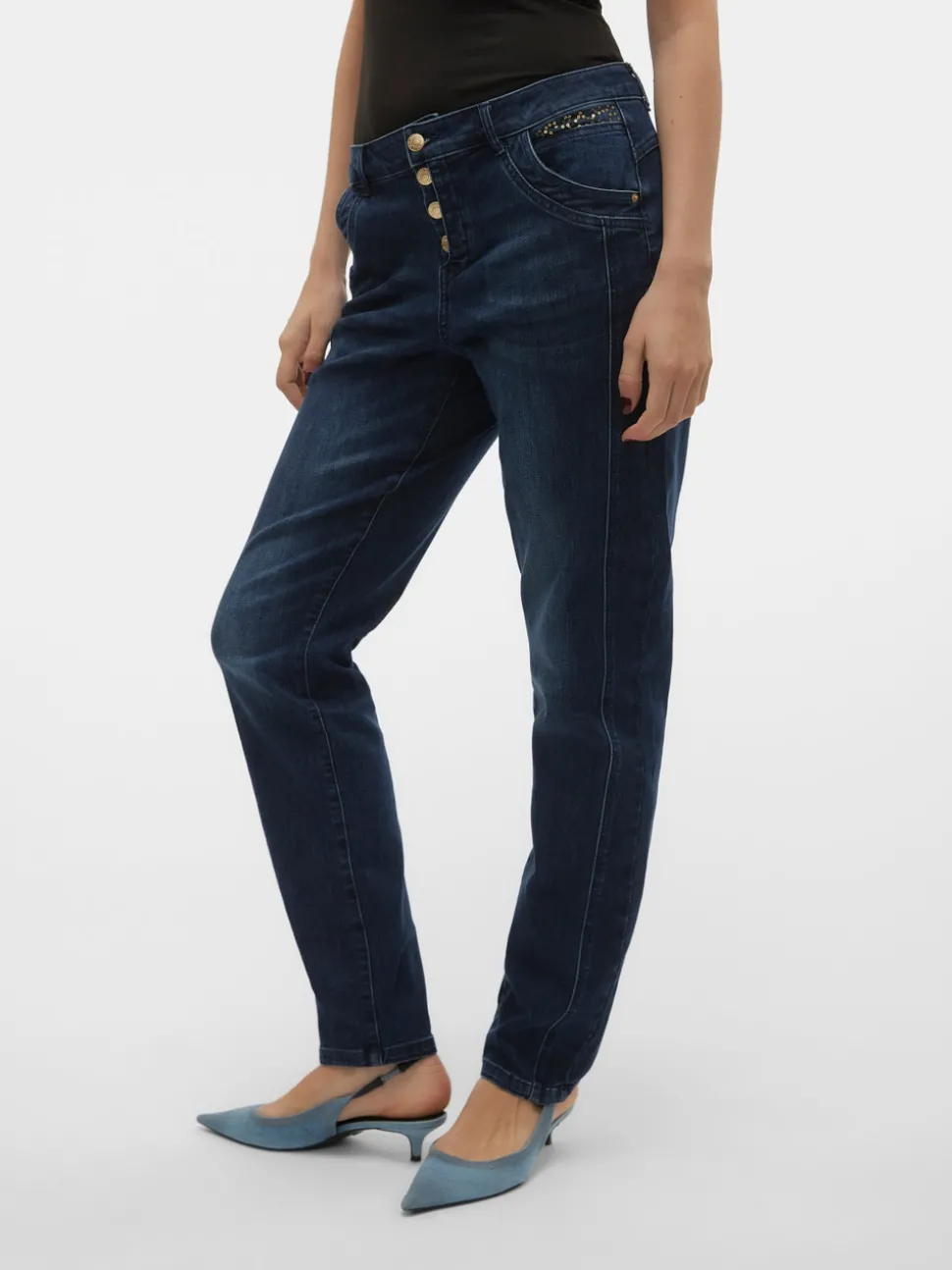 VMMINE Mid rise Straight fit Jeans