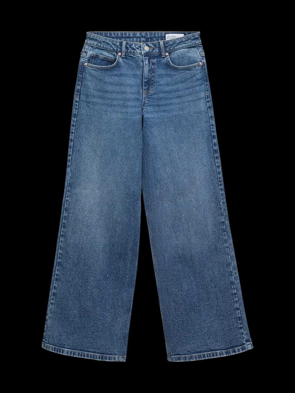 VMMIRA Mid rise Brede pasvorm - bijgesneden Jeans