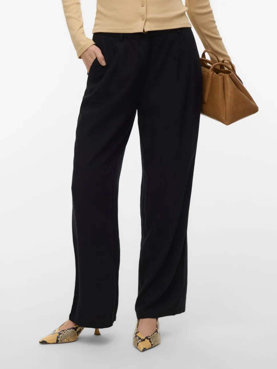 VMMYMILO Mid waist Broek