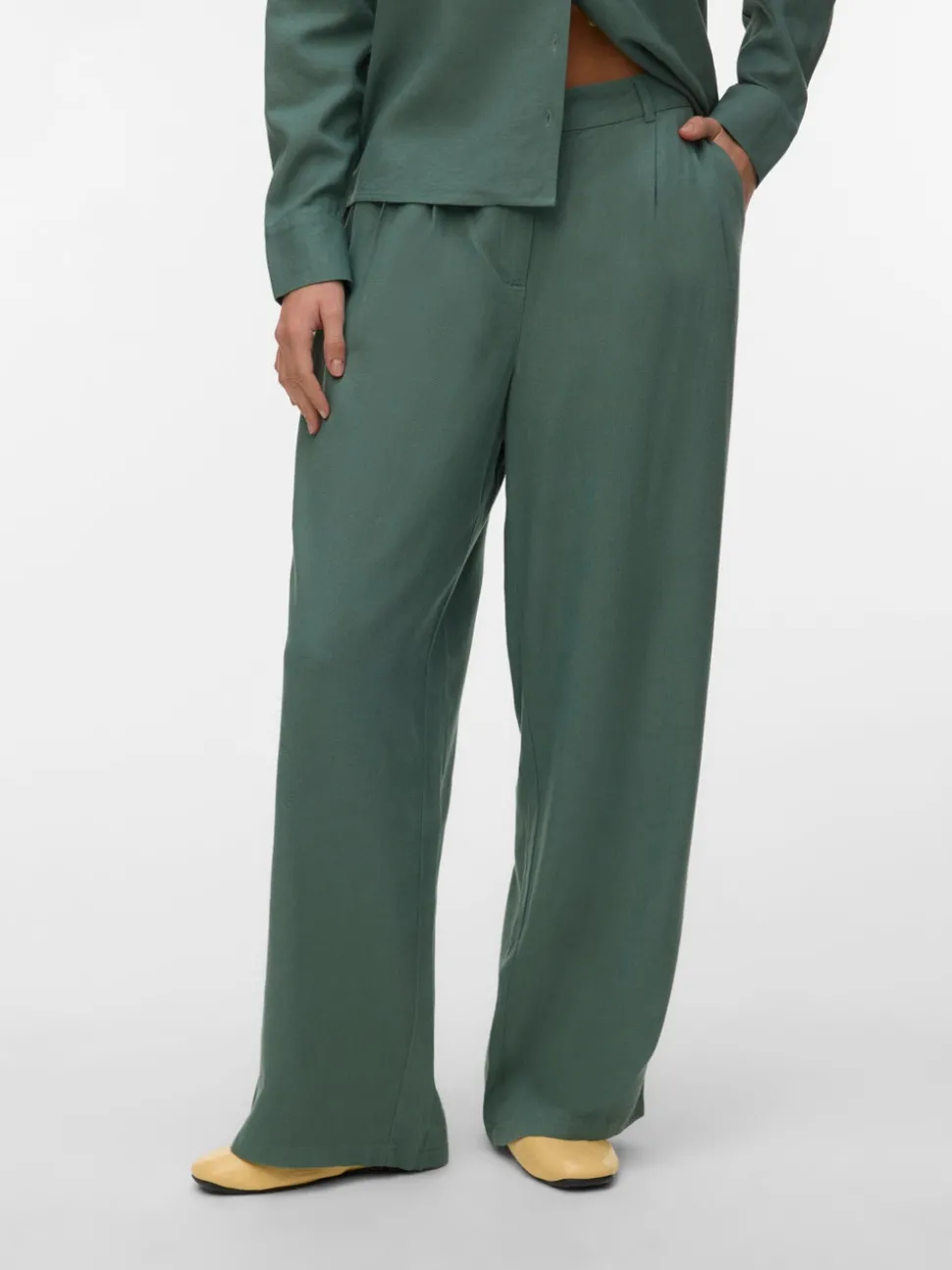 VMMYMILO Mid waist Broek