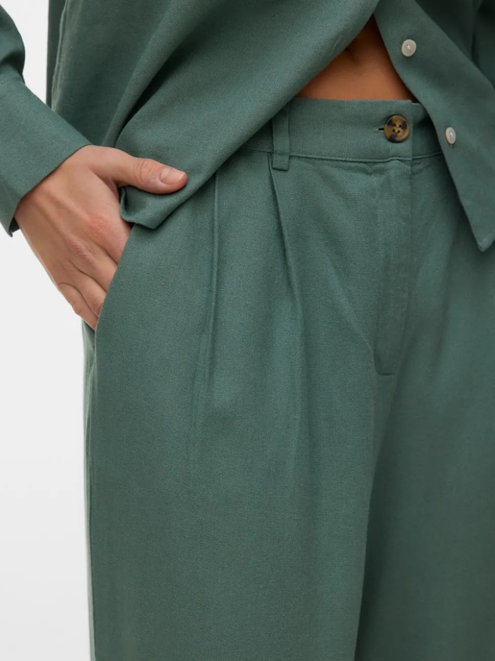VMMYMILO Mid waist Broek