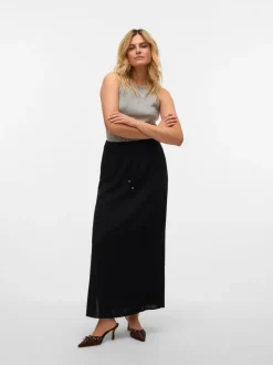 VMMYMILO Mid waist Lange rok
