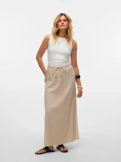VMMYMILO Mid waist Lange rok