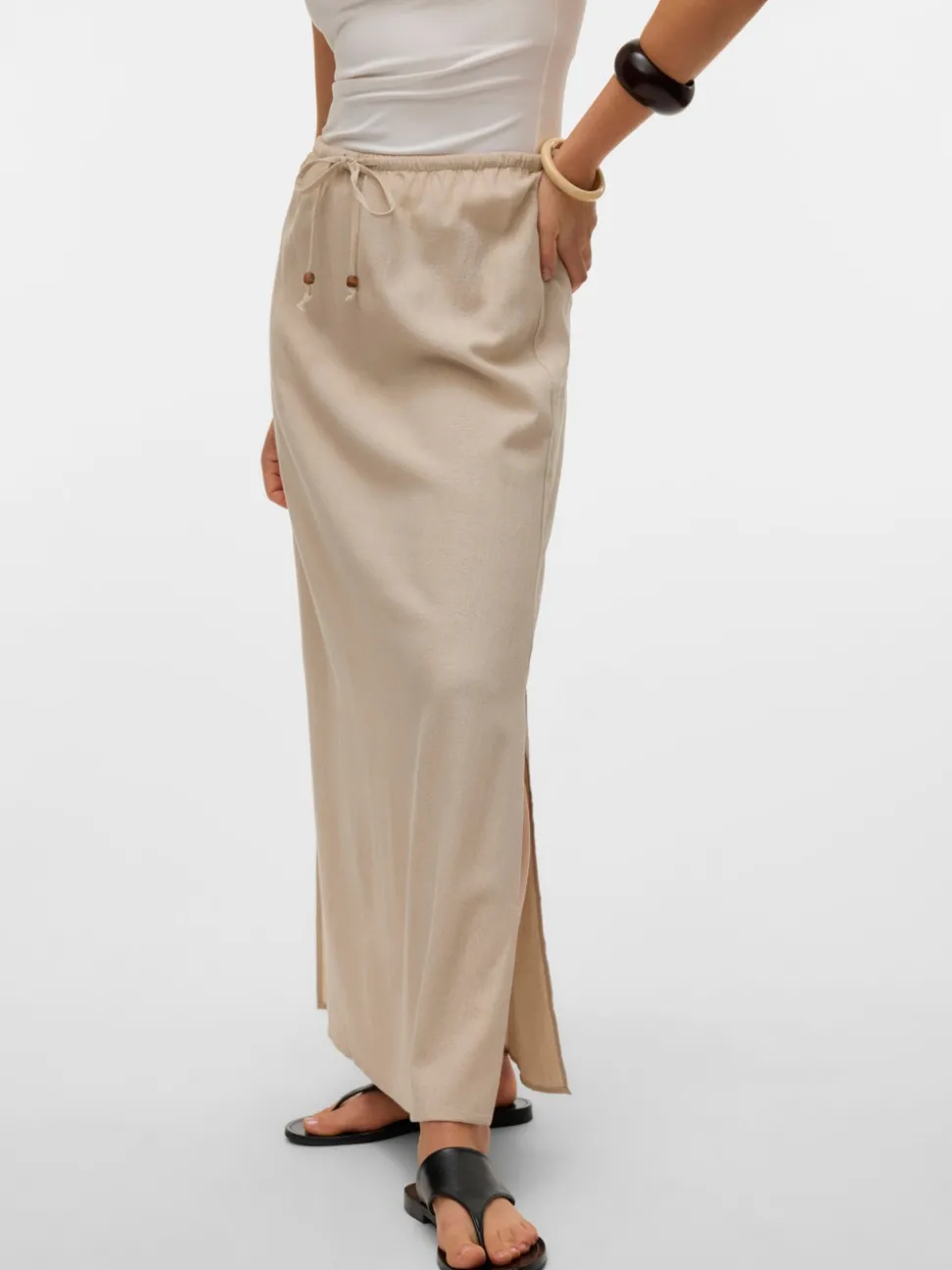 VMMYMILO Mid waist Lange rok