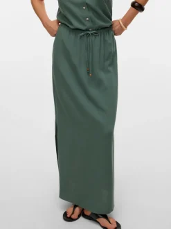 VMMYMILO Mid waist Lange rok