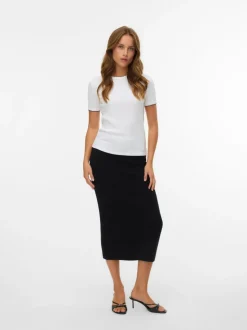 VMNANCY Mid waist Lange rok
