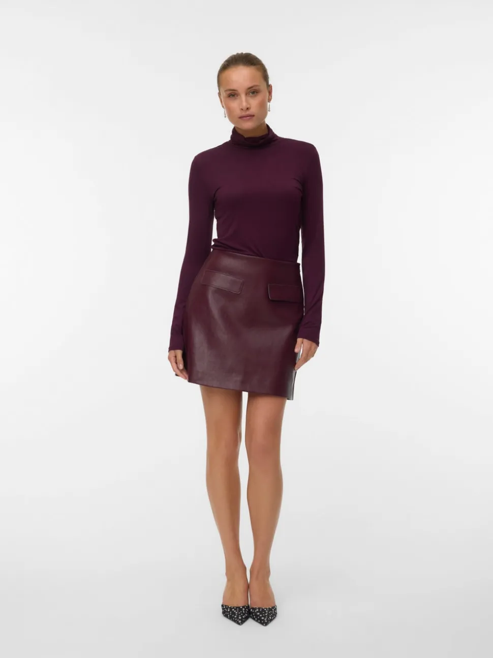 VMNATALIE High waist Korte rok