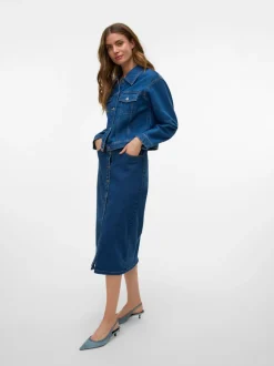 VMNATTY Mid waist Midi-rok