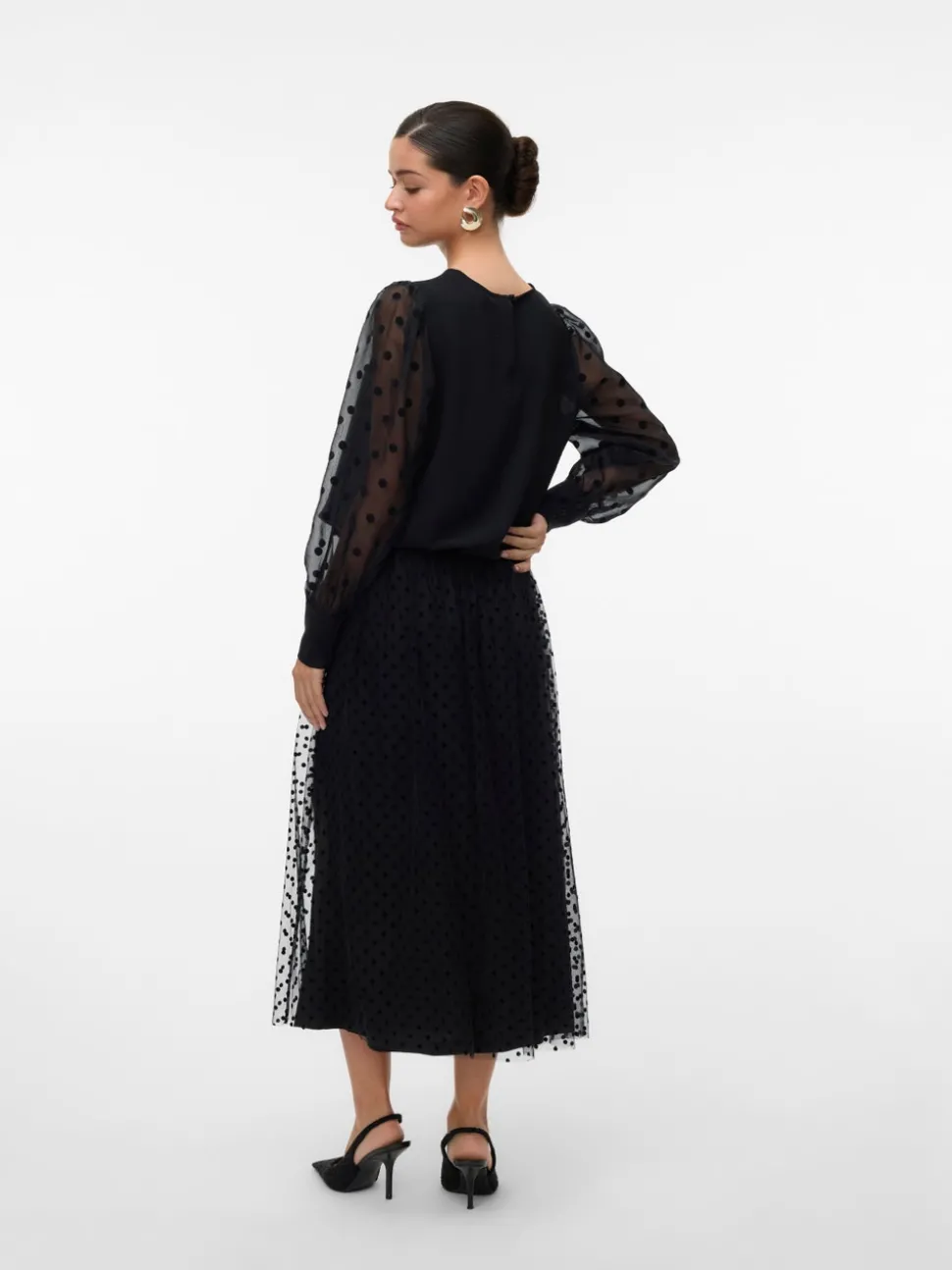 VMNETHA High waist Lange rok