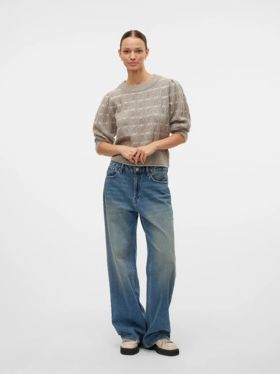 VMNEWLEONOR Gebreide pullover