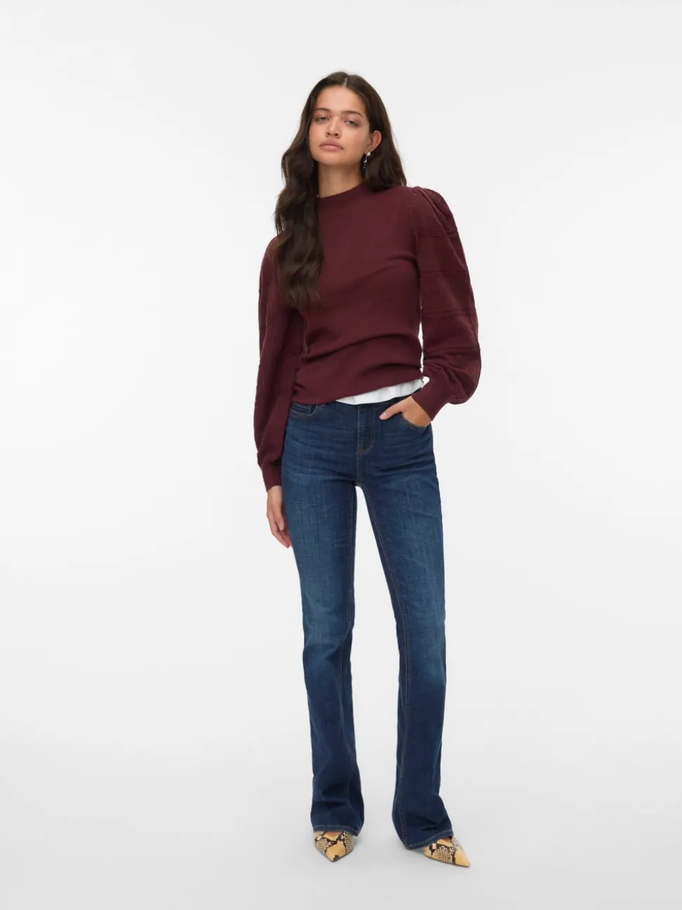 VMNEWLIMONE Gebreide pullover
