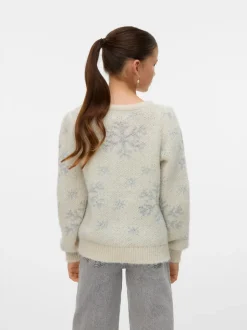 VMNEWSNOWYFROST Gebreide pullover