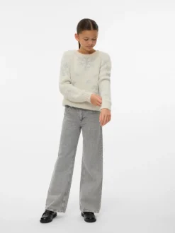 VMNEWSNOWYFROST Gebreide pullover