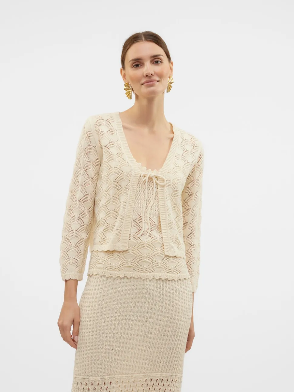 VMNEWVERENA Gebreid vest